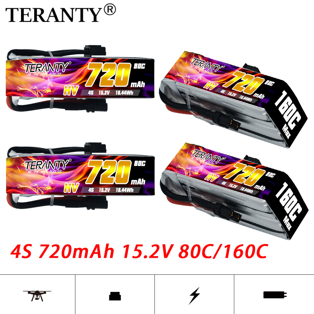 Drone Battery Lipo - TERANTY 720mAh 4S 15.2V HV Lipo