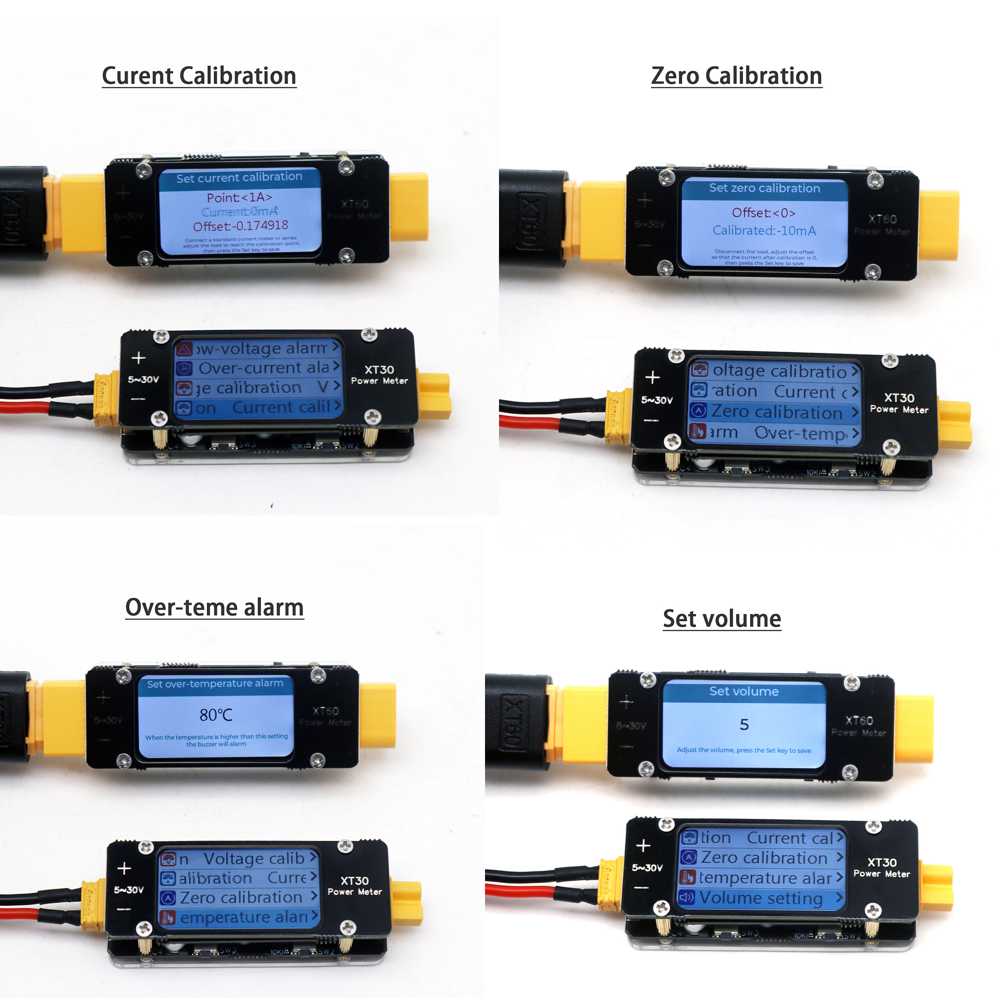 XT30 XT60 Ammeter Power Meter  – Drone Battery High Voltage Bewertung und Preis