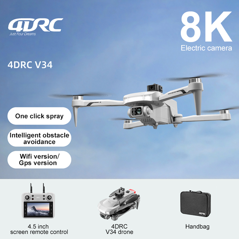 2025 New V34 Drone 8K Camera P – Drone Battery Case Bewertung und Preis