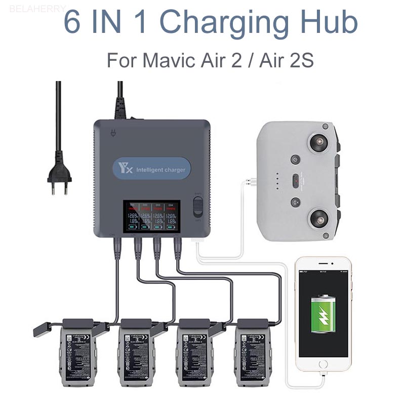 6 in 1 Digital display Battery – Drone Battery Smart Bewertung und Preis