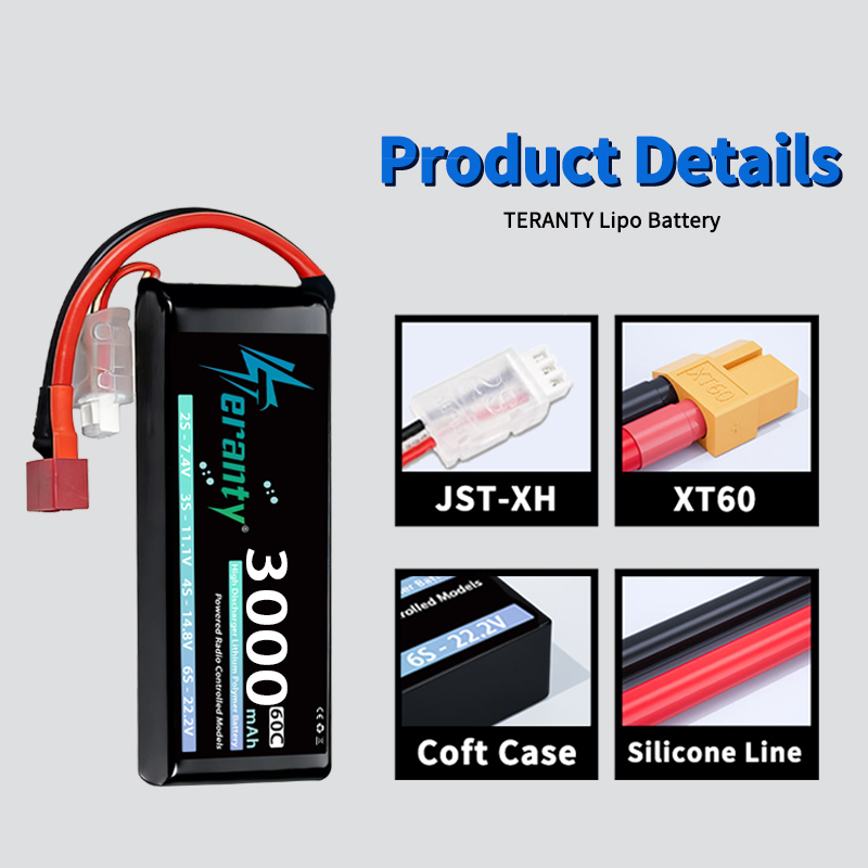 TERANTY 2S 3000mAh Lipo Batter – Drone Battery Lipo Bewertung und Preis