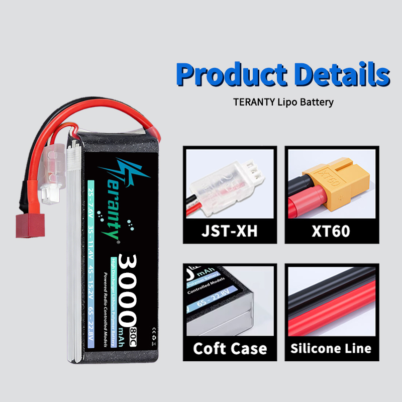 TERANTY 2S 3000mAh Lipo Batter – Drone Battery Lipo Bewertung und Preis