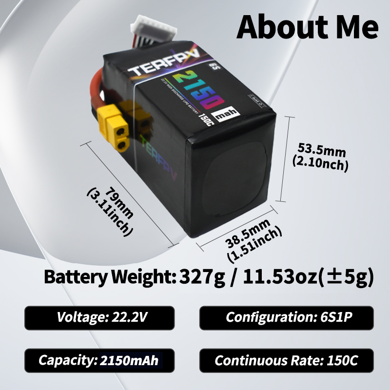 TERFPV Lipo Battery 6S 22.2V 1 – Drone Battery 6S Bewertung und Preis
