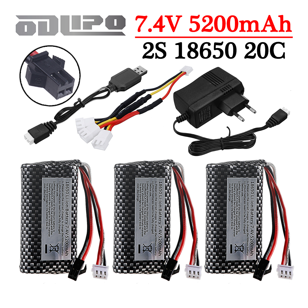 18650 7.4V 5200mAh Li-ion batt – Drone Battery Charger Bewertung und Preis