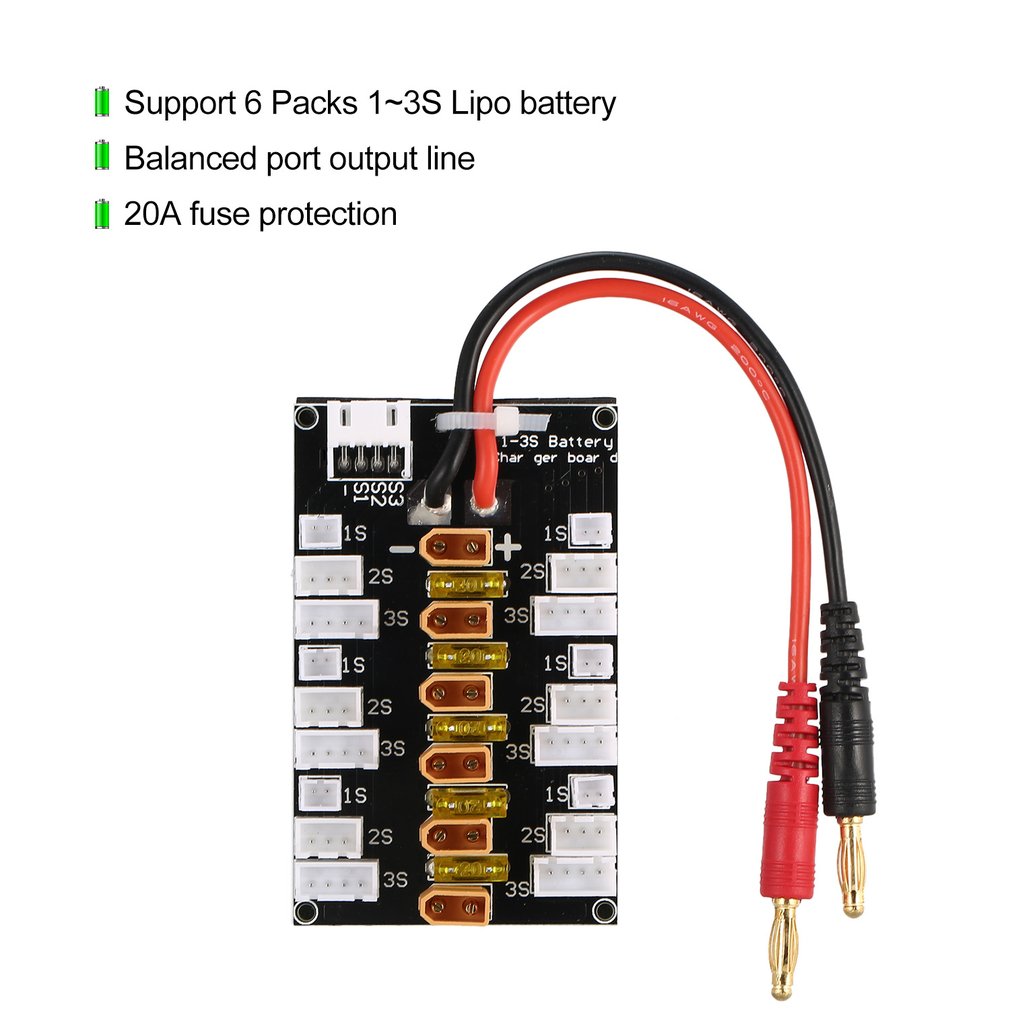 RC Lipo Battery Parallel Charg – Drone Battery Parallel Board Bewertung und Preis