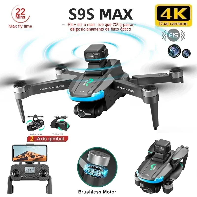 NEW S9S MAX MINI Drone 4K 2-Ax – Drone Battery Case Bewertung und Preis