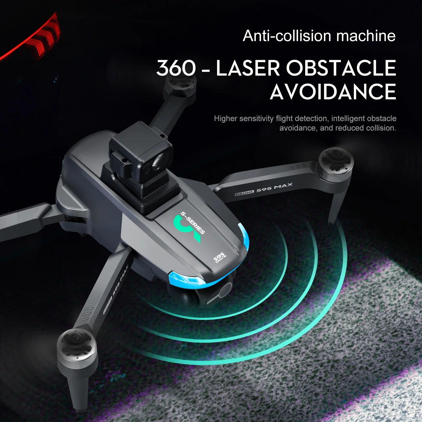 NEW S9S MAX MINI Drone 4K 2-Ax – Drone Battery Case Bewertung und Preis