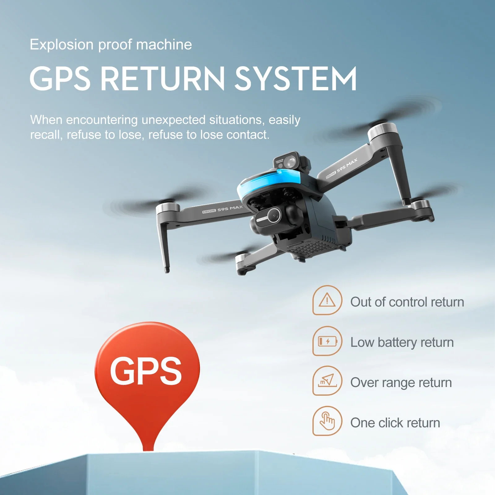 NEW S9S MAX MINI Drone 4K 2-Ax – Drone Battery Case Bewertung und Preis