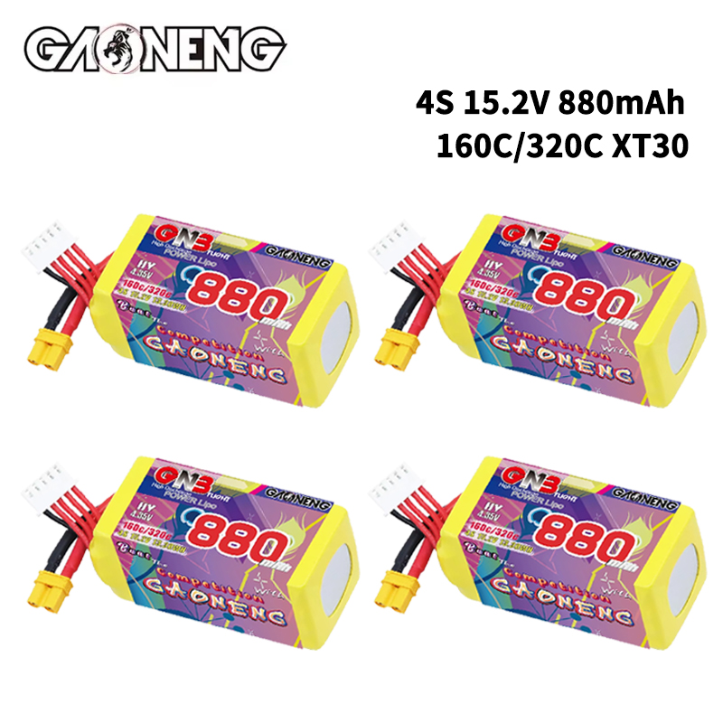 GNB 4S 880mAh 15.2V 160C/320C  – Drone Battery Lipo Bewertung und Preis