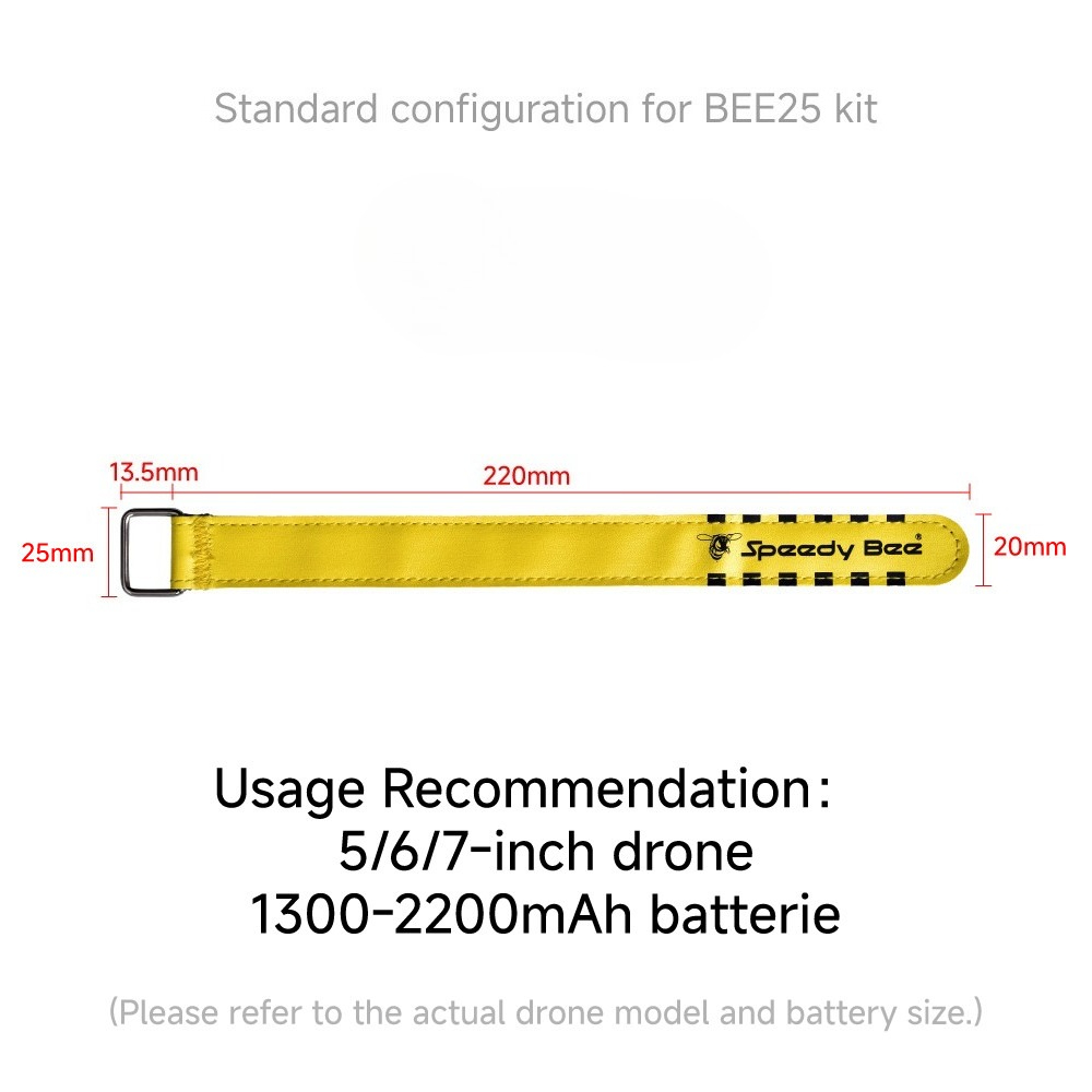 SpeedyBee FPV Lipo Battery Tie – Drone Battery Strap Bewertung und Preis