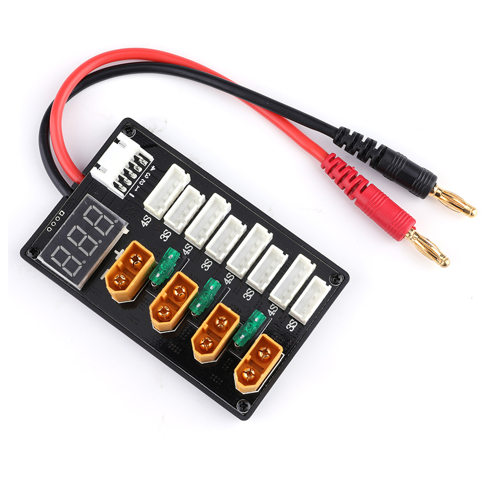 XT60 Plug 3S 4S Lipo Battery P – Drone Battery Parallel Board Bewertung und Preis