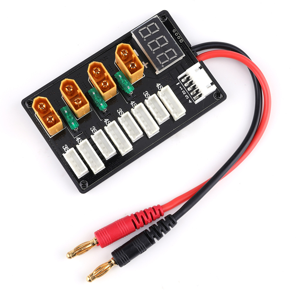 XT60 Plug 3S 4S Lipo Battery P – Drone Battery Parallel Board Bewertung und Preis