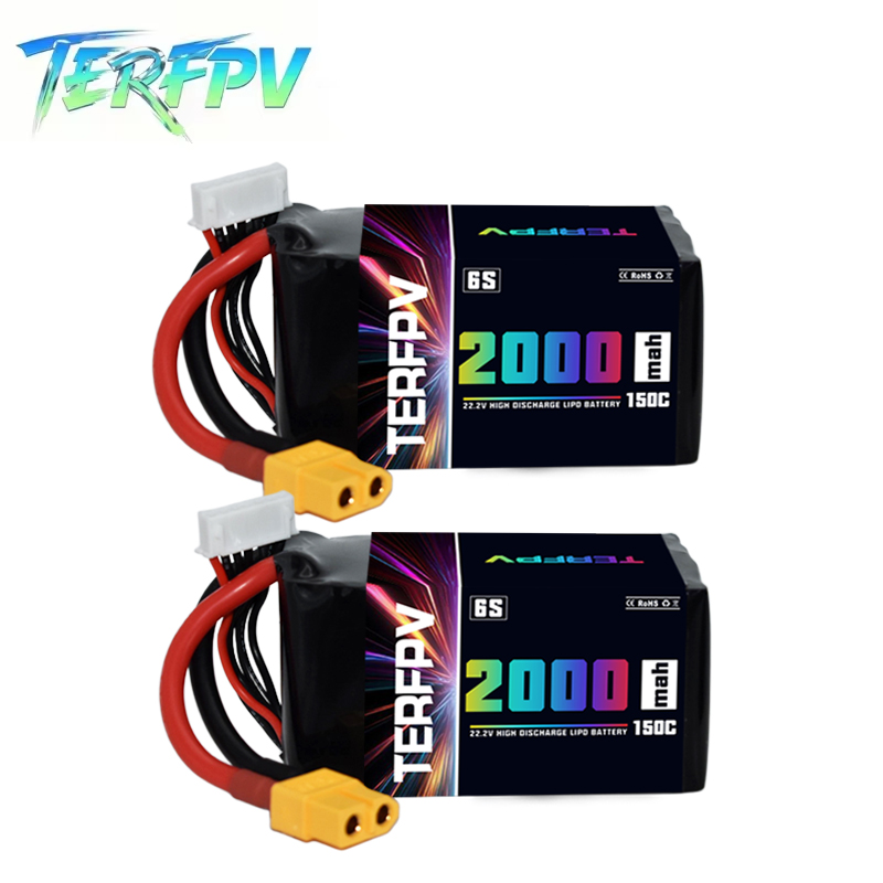 TERFPV 6S 22.2V 2000mAh 150C/3 – Drone Battery 6S Bewertung und Preis