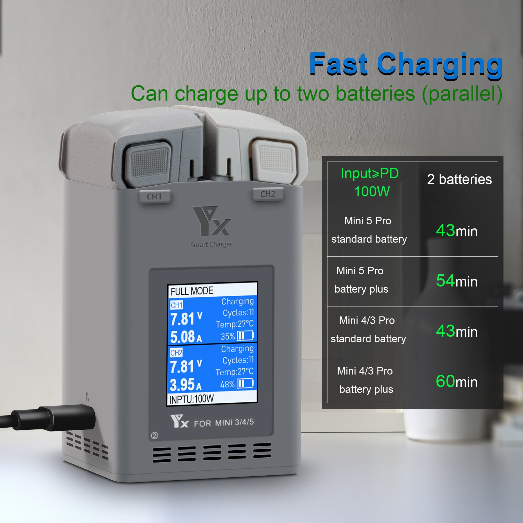 100W Intelligent Battery Charg – Drone Battery Balance Charger Bewertung und Preis