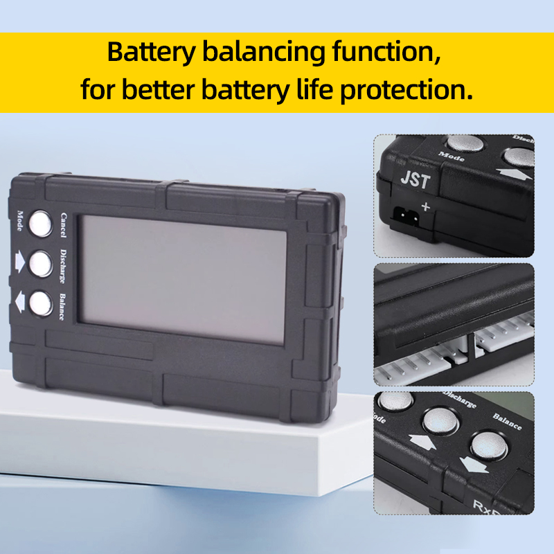 3in1 Battery Balancer LCD Disp – Drone Battery Voltage Checker Bewertung und Preis