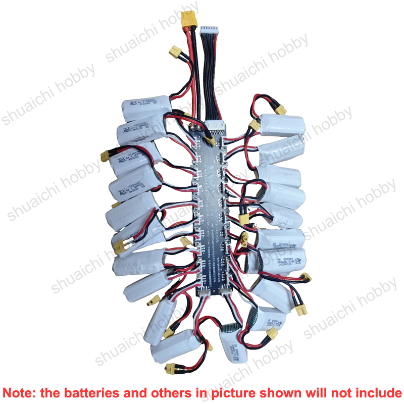 1PCS 2S (7.4V) Battery Paralle – Drone Battery Parallel Board Bewertung und Preis