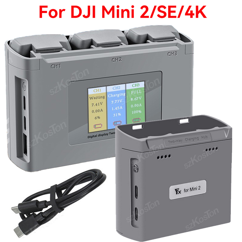 For DJI Mavic Mini 2/SE Mini 4 – Drone Battery Smart Bewertung und Preis