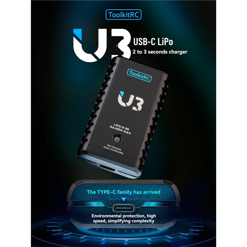 Toolkitrc U3 Battery 2A 25W 2- – Drone Battery 3S Bewertung und Preis
