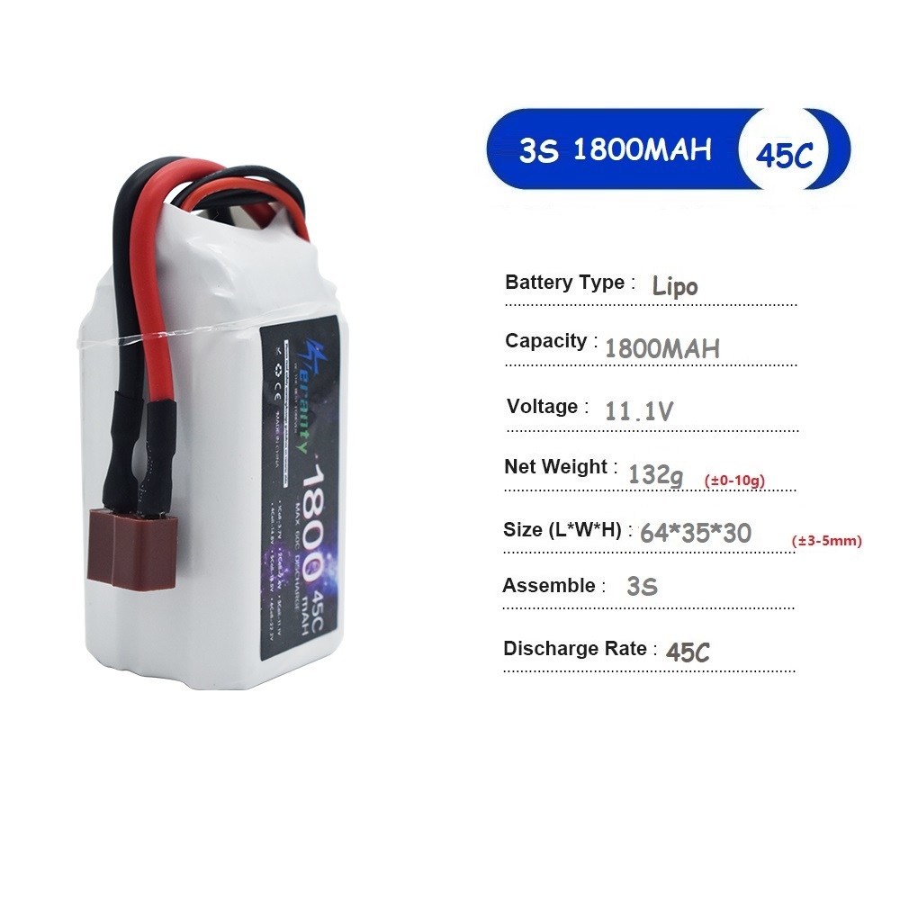 11.1V LiPo Battery 3S 1500mah  – Drone Battery 3S Bewertung und Preis