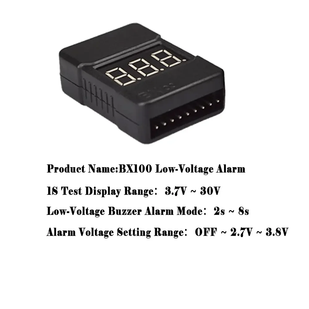 BX100 1-8S Lipo Battery Voltag – Drone Battery Alarm Bewertung und Preis