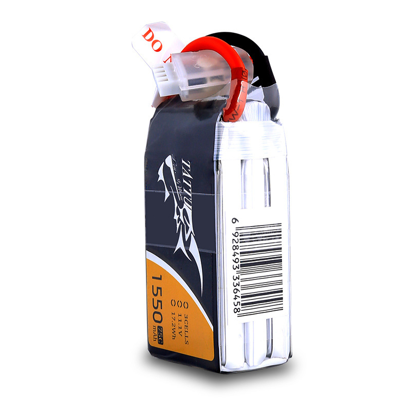 TATTU 3S 11.1V 1550mAh 75C LiP – Drone Battery 3S Bewertung und Preis