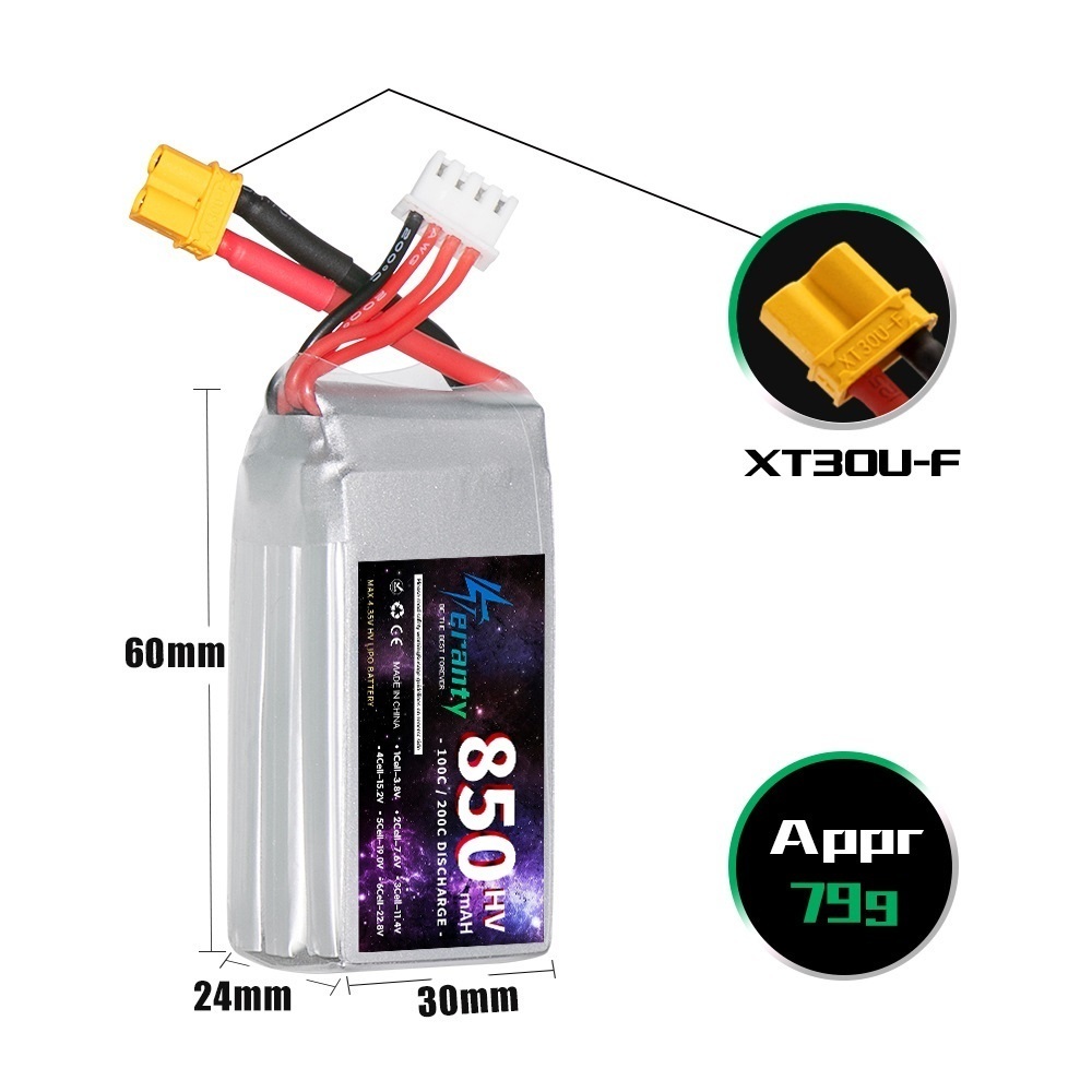 1/2/3PCS TERANTY 3S 11.4V Lipo – Drone Battery 3S Bewertung und Preis